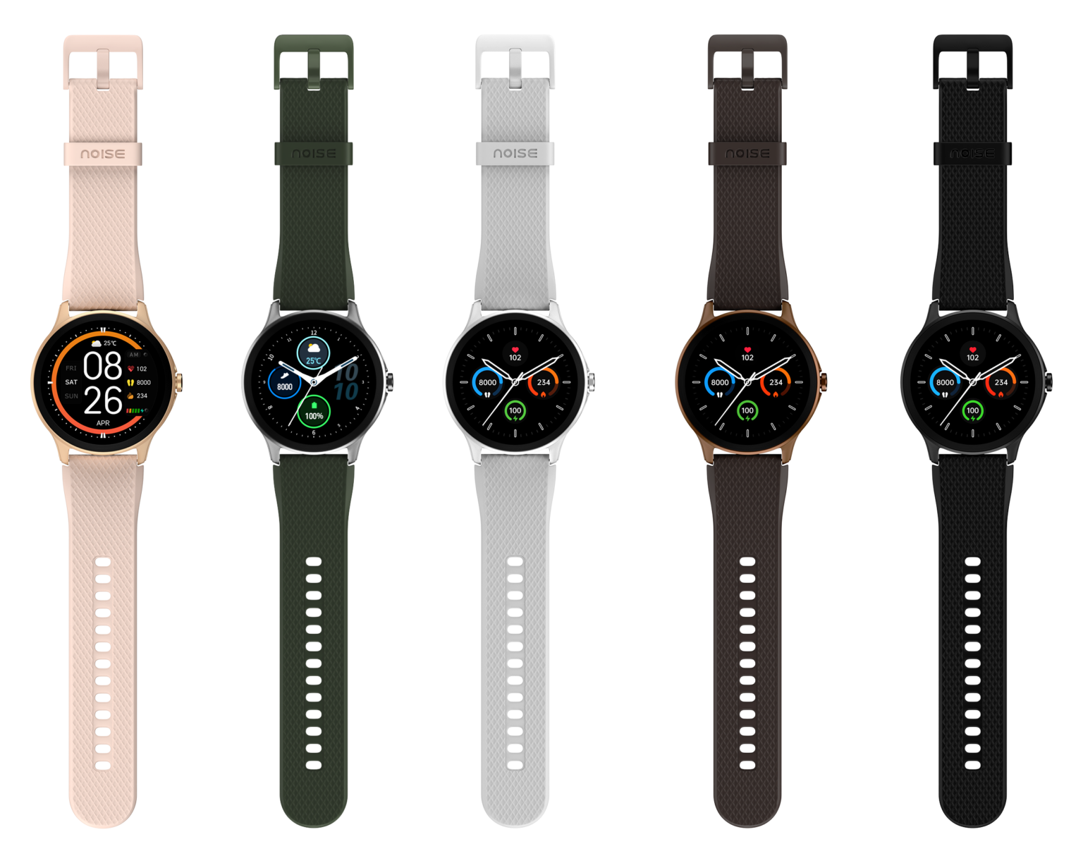 Noise Expands Its Round Dial Smartwatch Portfolio Launches NoiseFit