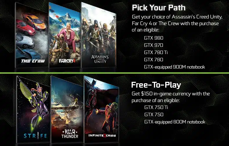 Nvidia in partnership with Ubisoft features some of the year’s hottest titles