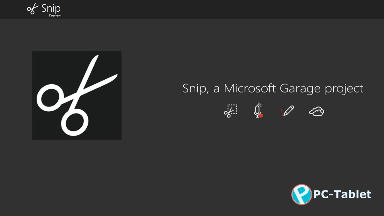 Microsoft Snip Tool