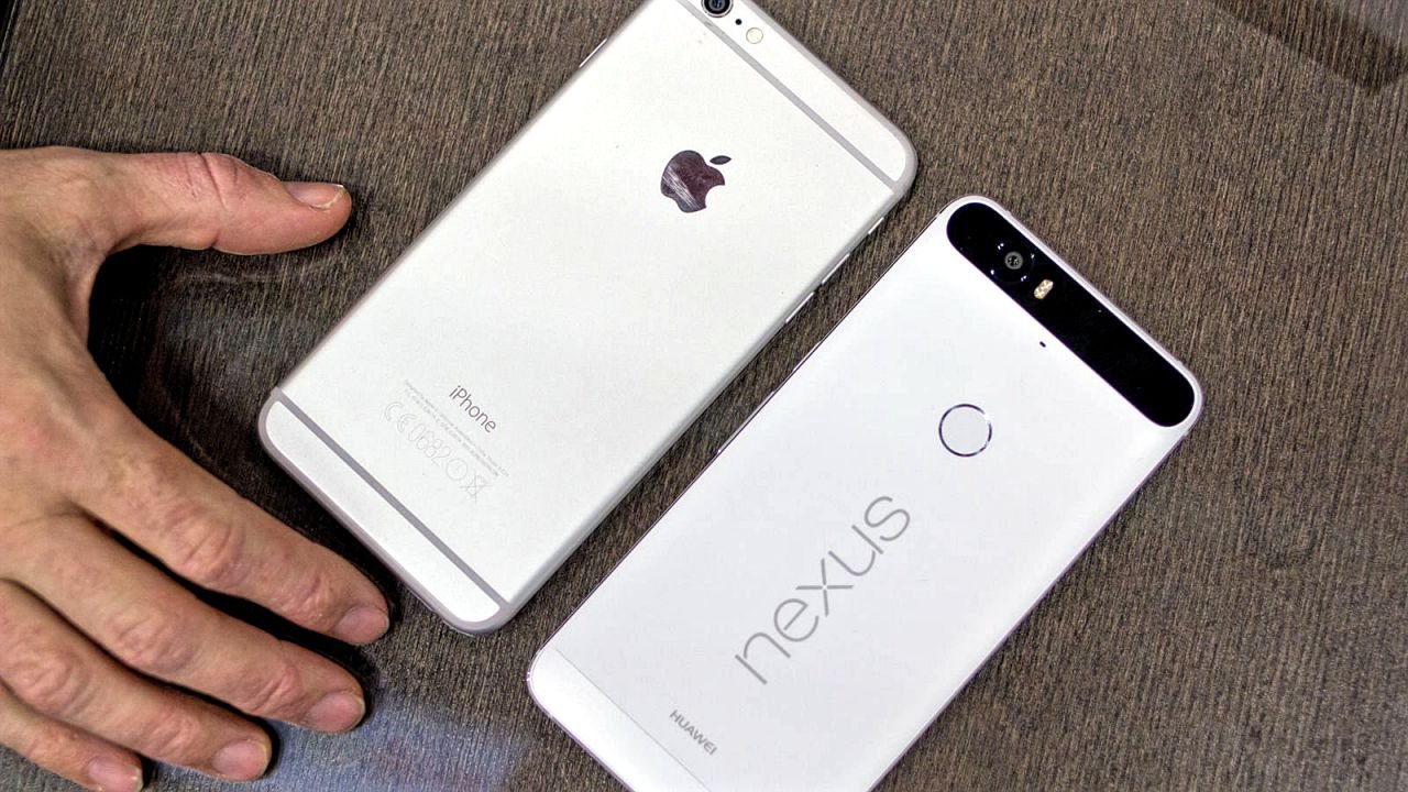 Apple iPhone 6S Plus vs. Google Huawei Nexus 6P