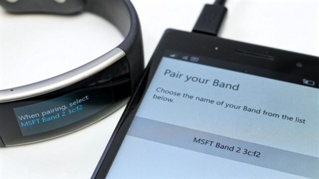 pair your Windows 10 Mobile with Microsoft Band 2
