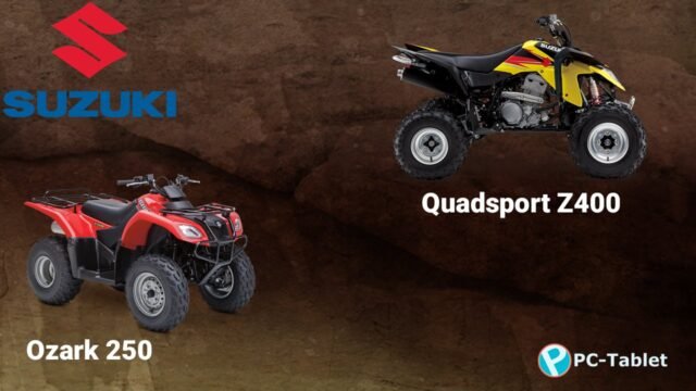 Suzuki Motorcycles Ozark 250 and Quadsport Z5400 ATV