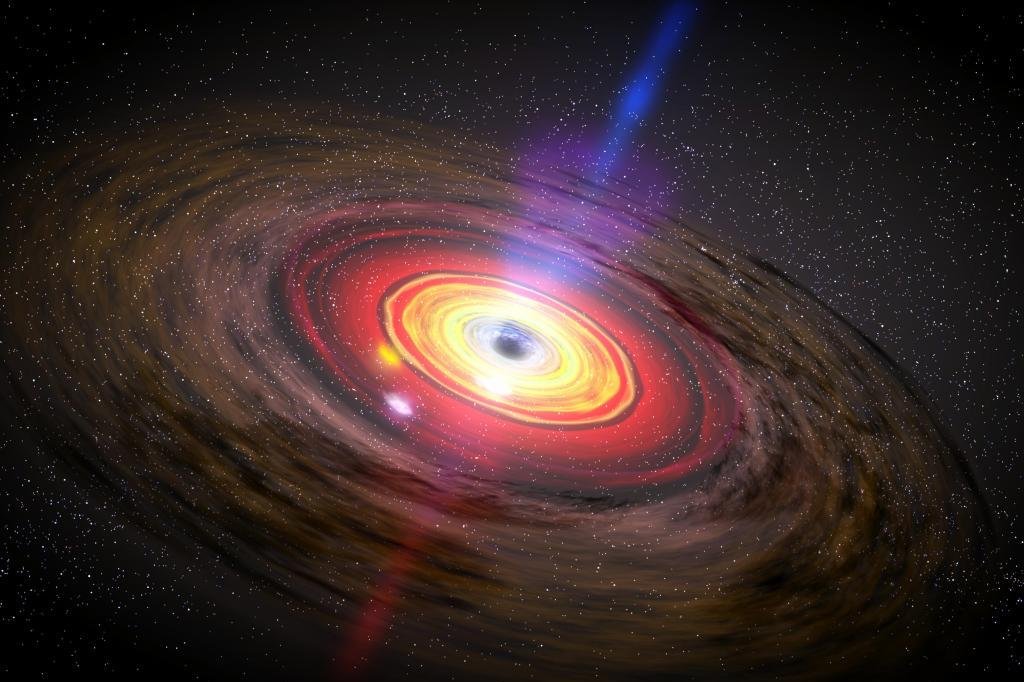 second largest black hole