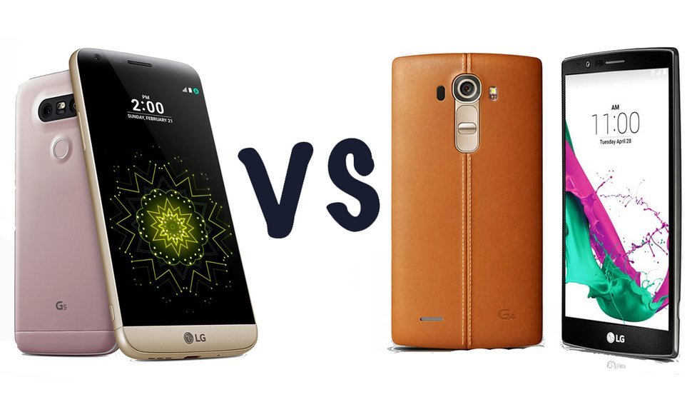 LG G5 vs LG G4