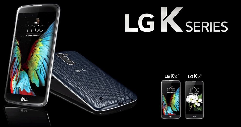 LG K10, K7 LTE
