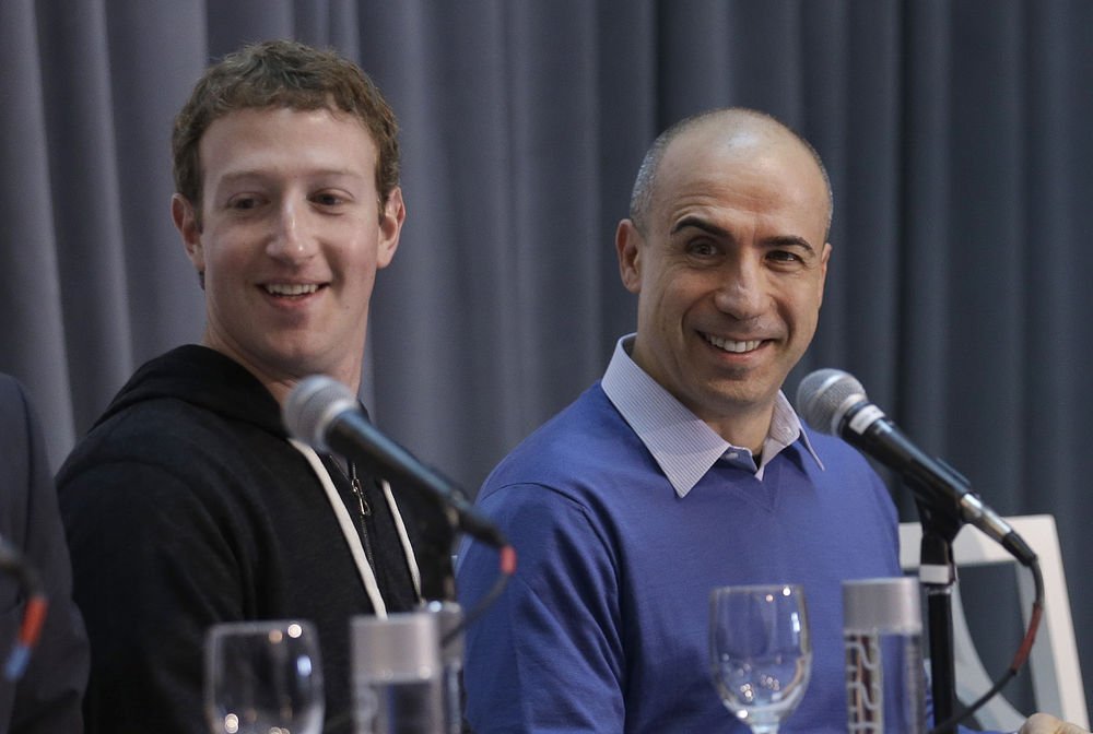 Yuri Milner, Mark Zuckerberg