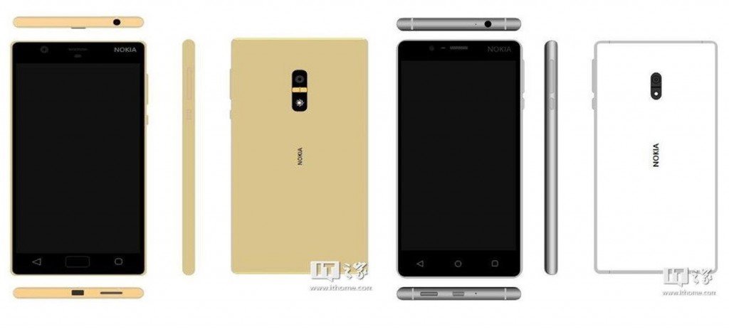 Nokia D1 and Nokia E1 Android smartphones