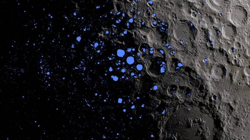 Solar Winds have intense effect on the lunar surface cause levitation of particles and also sparks