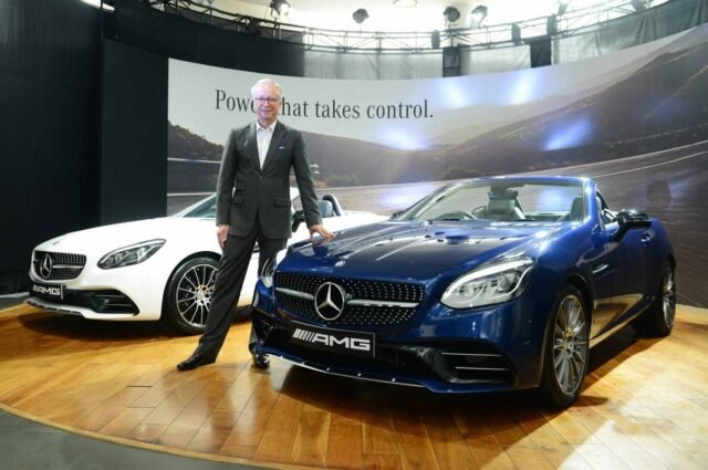 Roland Folger, the Managing Director of the Mercedes Benz