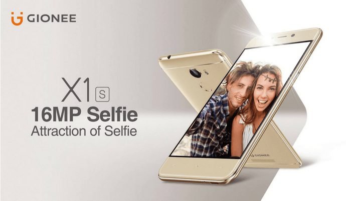 gionee x1s smartphone india