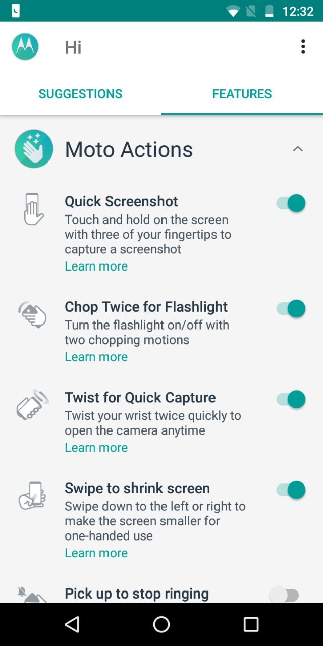 Moto G6 Play UI 11