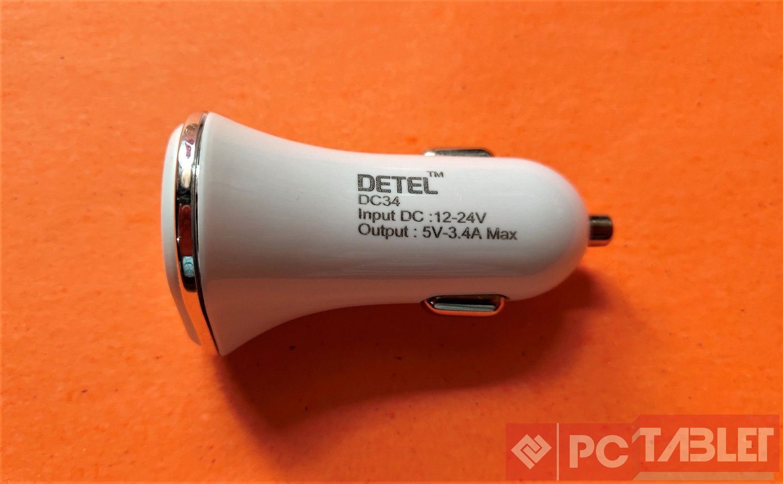 Detel DC34 car charger 2