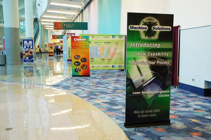 banner stands trade show