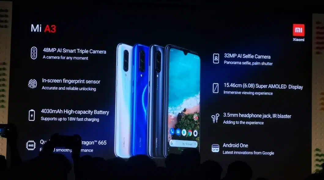 Xiaomi Mi A3