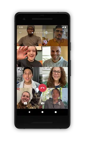 WhatsApp group calling