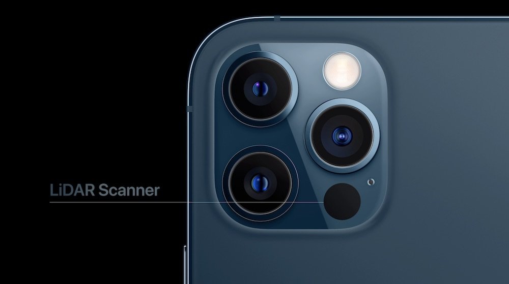 iPhone 12 Pro LIDAR Sensor