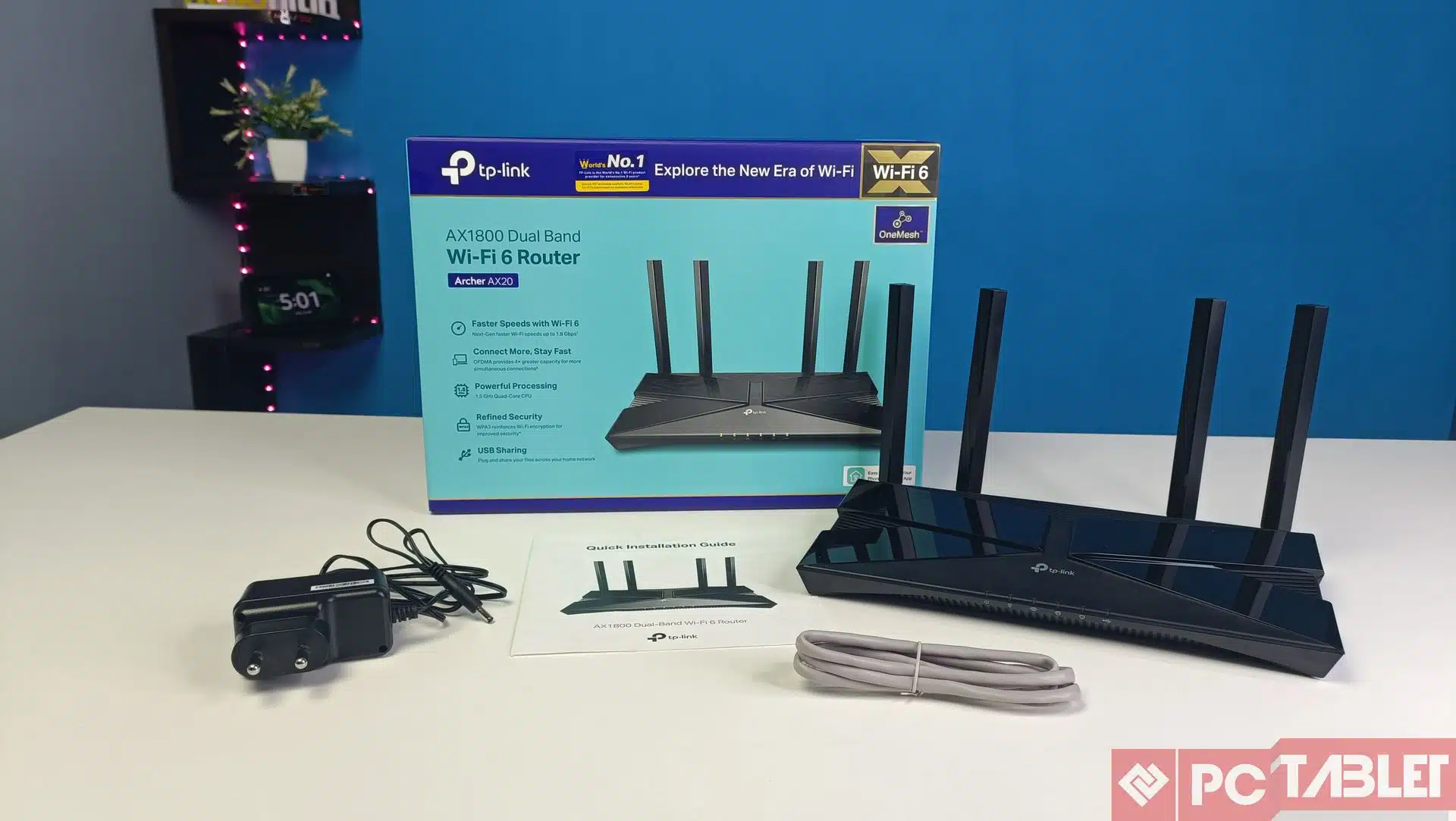 TP Link AX1800 Dual Band Wi Fi 6 Router Review 1