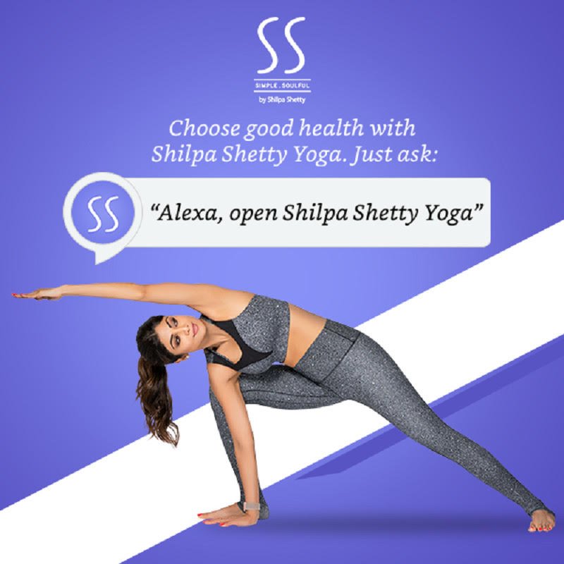 De stress with Yoga skills from