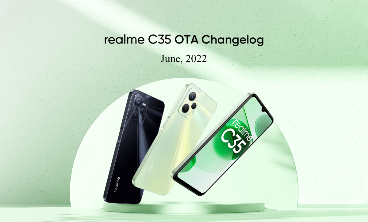 realme C35 receives new OTA Changelog update for June 2022
