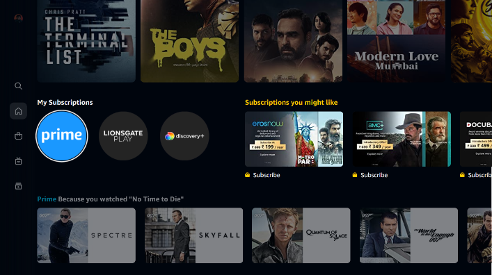 Introducing the newly redesigned Prime Video