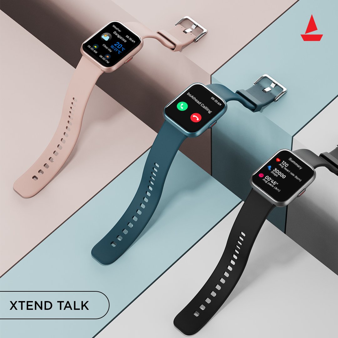 boAt Xtend Talk smartwatch