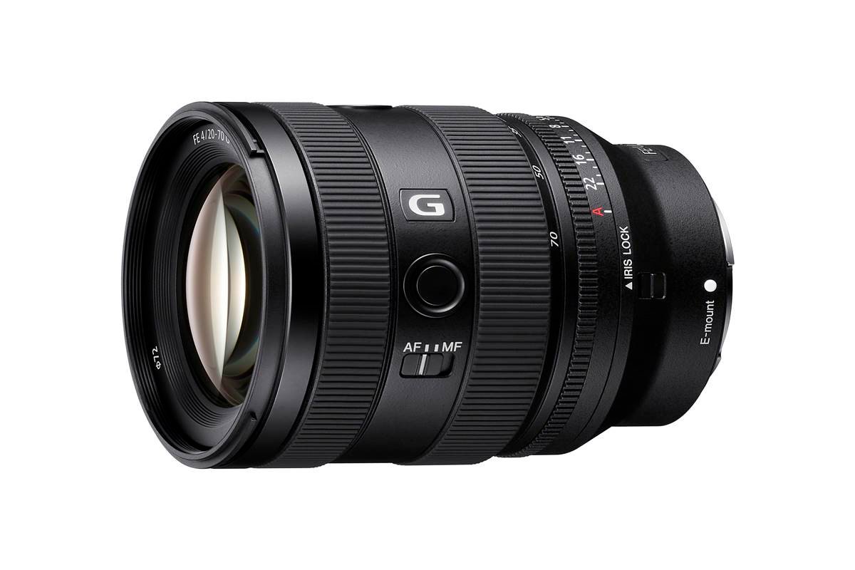 Sony redefines standard Zoom lens with launch of ultra wide FE 20 70mm F4 G 1 1