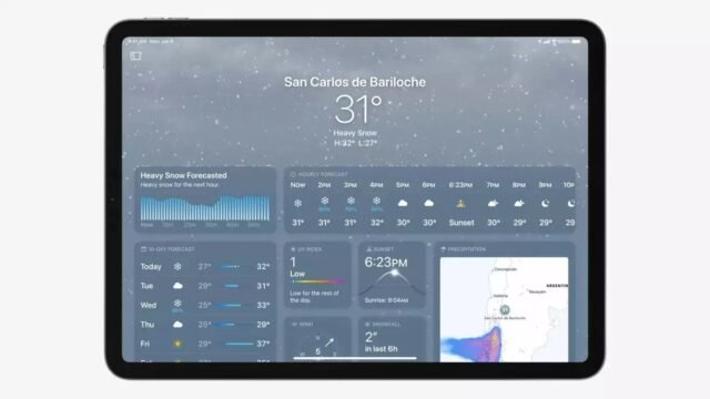 Why Apple Rolled Out Weather for iPadOS Later than iOS