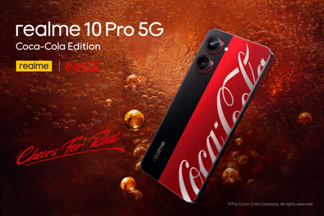 realme Launches 10 Pro 5G Coca-Cola® Edition in India
