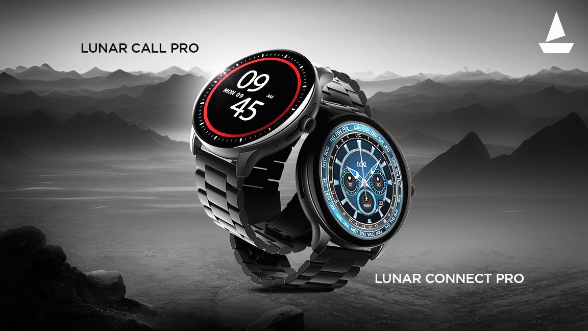 boAt LUNAR smartwatch series