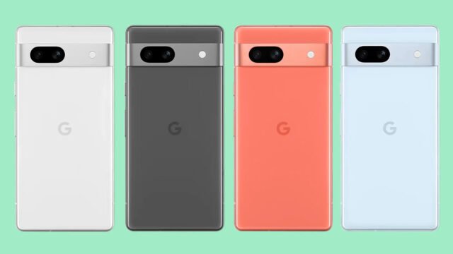 Google Pixel 7a colors