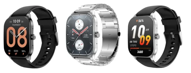Amazfit POP 3S Bluetooth phone call smartwatch with curved and metallic design launching on June 16th