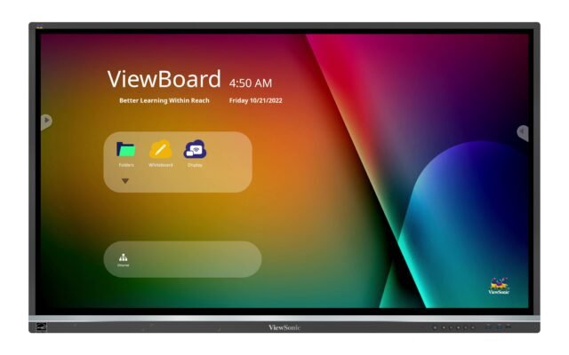 ViewSonic Launches Advanced version of ViewBoard Interactive Flat Panel Designed for Modern Educators