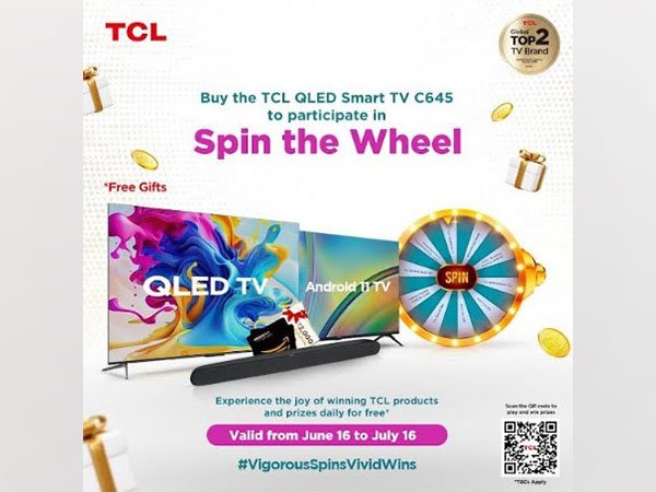TCL Introduces Exciting Spin the Wheel Contest for C645 TV Range
