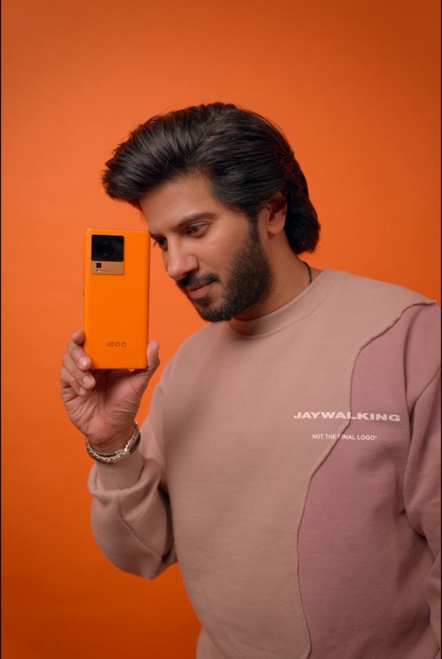Embracing the Call of Technology: Dulquer Salmaan Surrenders to iQOO Neo 7 Pro in New Digital Campaign