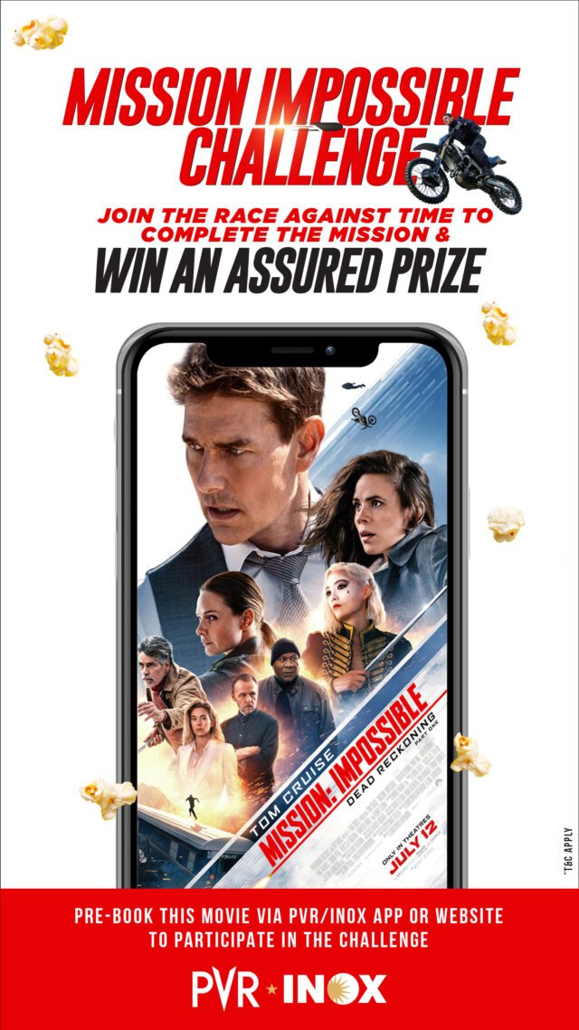 PVR INOX announces a captivating 7-round Mission Impossible Challenge