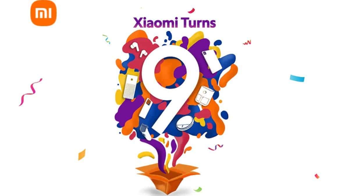 Celebrating Xiaomi’s nine years in India with ‘Xiaomi turns 9’ anniversary sale