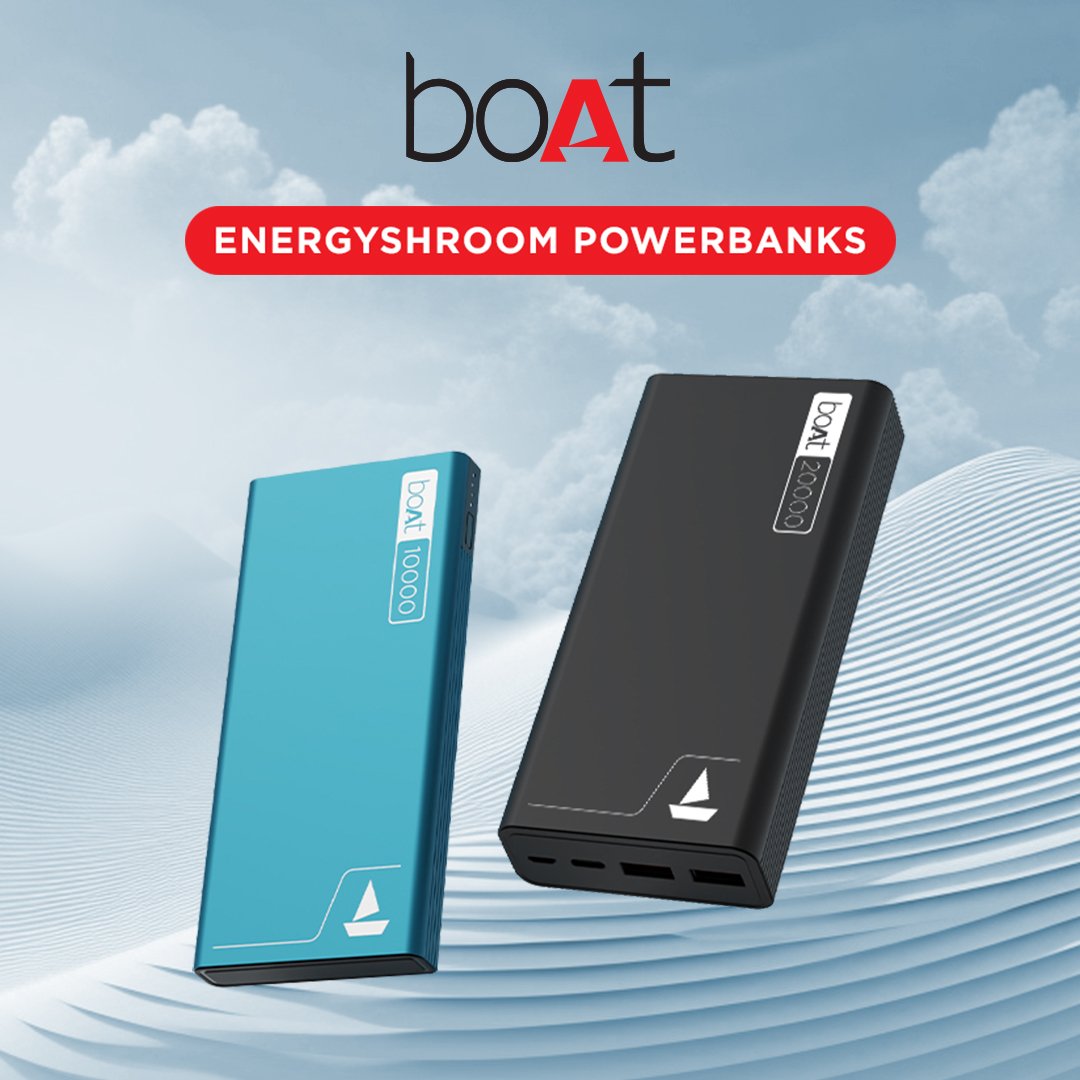 boAt EnergyShroom powerbanks