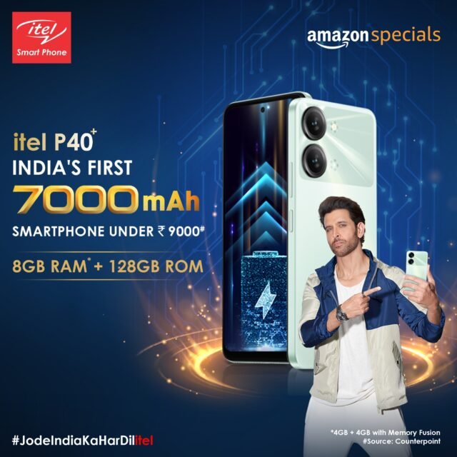 Get Ready for a Game-Changing Experience: itel P40+ and A60s with Segment-First Features to debut on Amazon Prime Day Sale