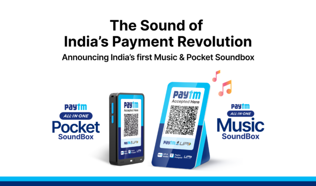Paytm launches two new innovative devices — Paytm Pocket Soundbox and Paytm Music Soundbox; leads technology for India’s small shops
