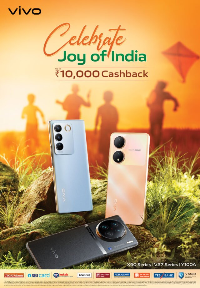 Celebrate 'Joy of India' with exciting Independence Day offers on vivo's latest smartphones!