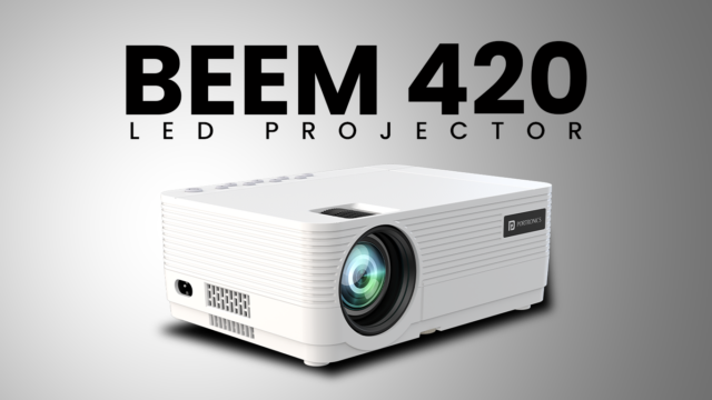 Bring Home a Cinematic Experience with Portronics Beem 420 Multimedia Projector