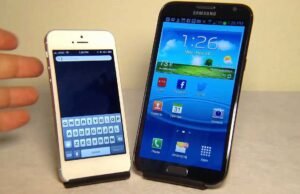 Samsung Galaxy Note 2 vs Apple iPhone 5