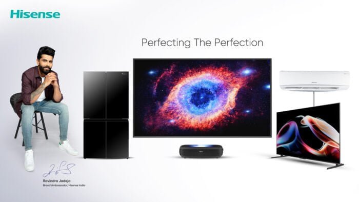 Hisense Partners with Cricketer Ravindra Jadeja as Brand Ambassador