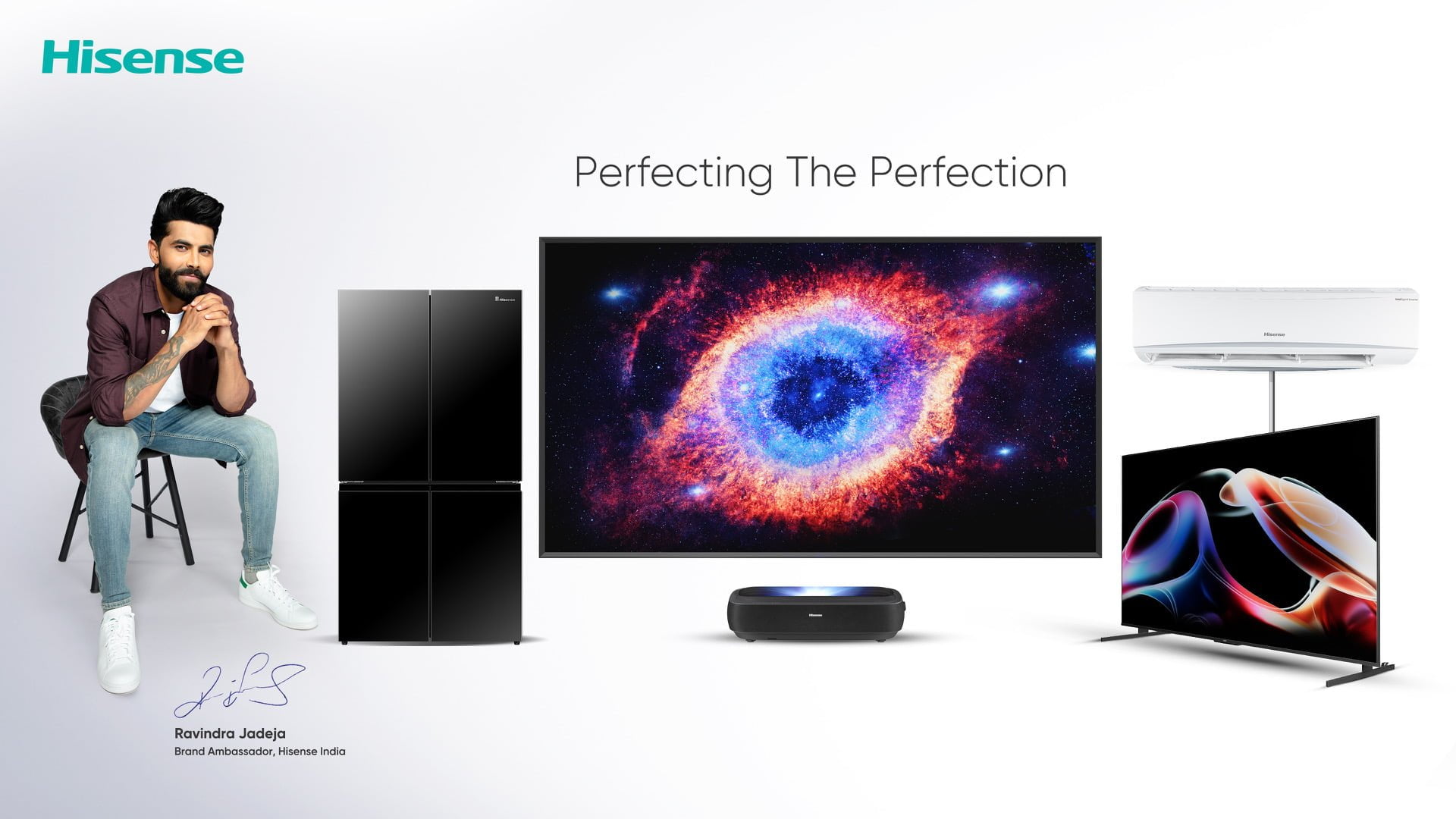 Hisense Partners with Cricketer Ravindra Jadeja as Brand Ambassador