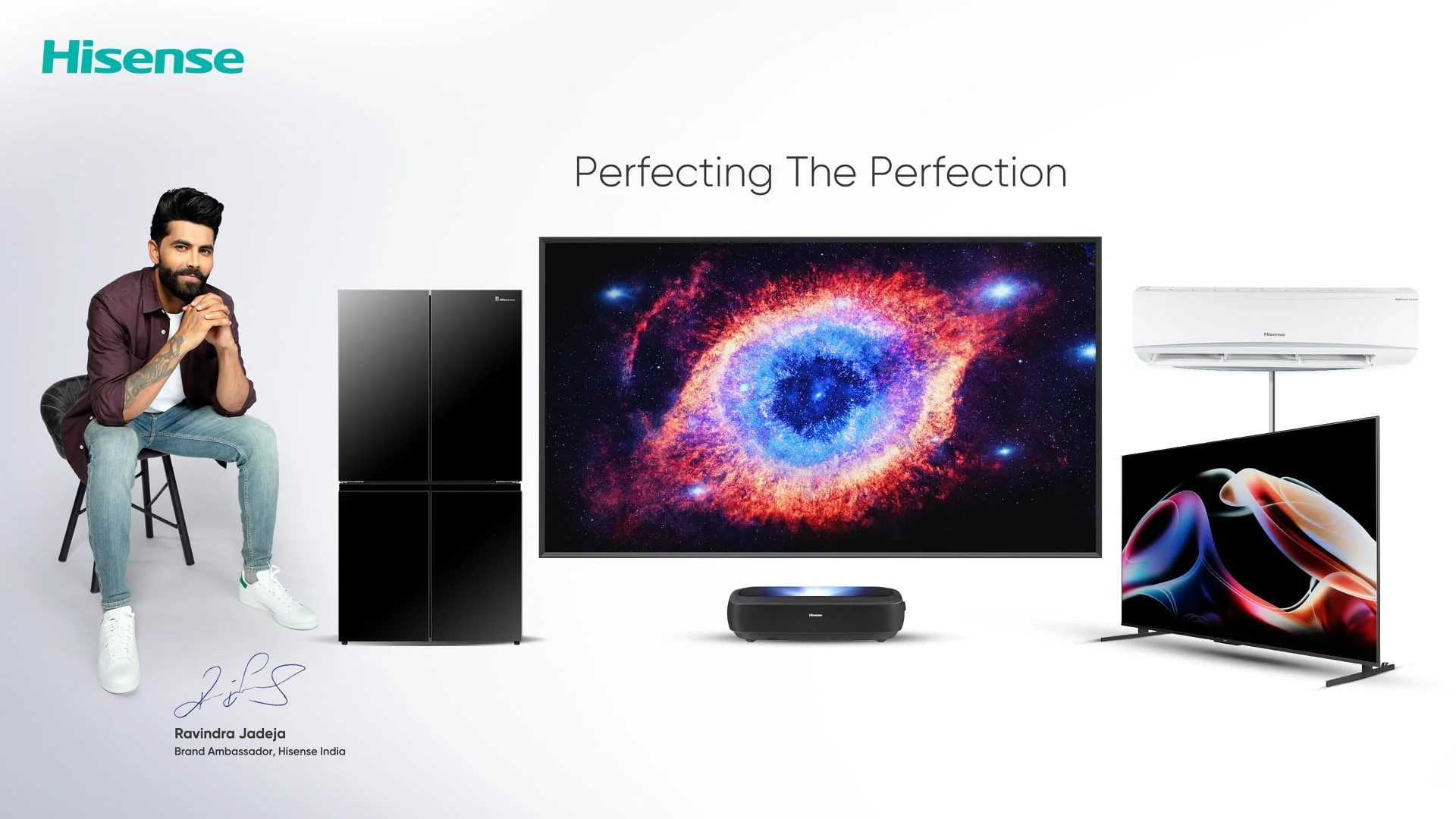 Hisense Partners with Cricketer Ravindra Jadeja as Brand Ambassador