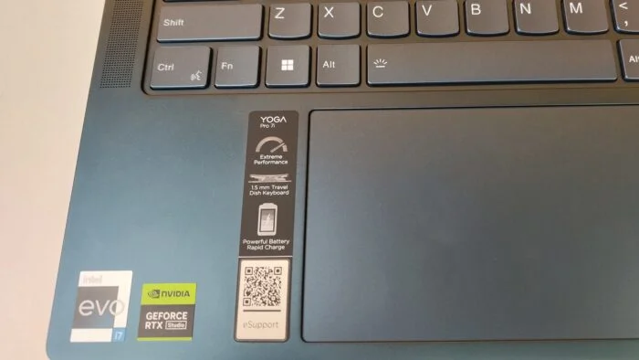 Lenovo Yoga Pro 7 laptop Review