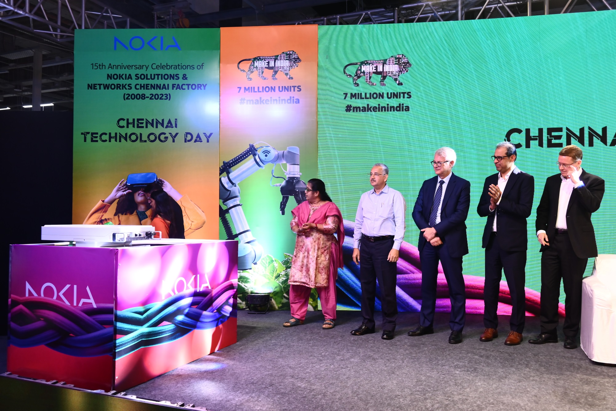 Nokia's Chennai Factory Achieves Production Milestone