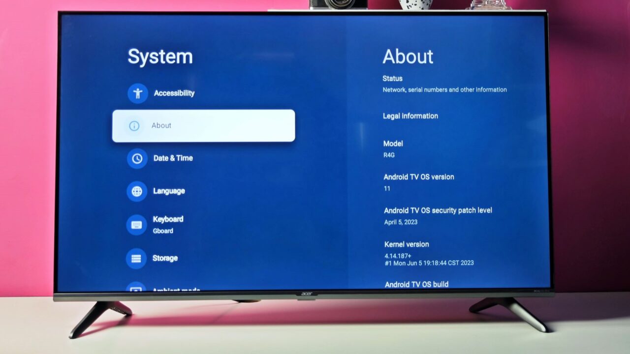 Acer Advanced I Series 43″ Google TV Review - Premium and positive vibes all around 8 Acer I Series 43″ 4K Android Smart TV Review