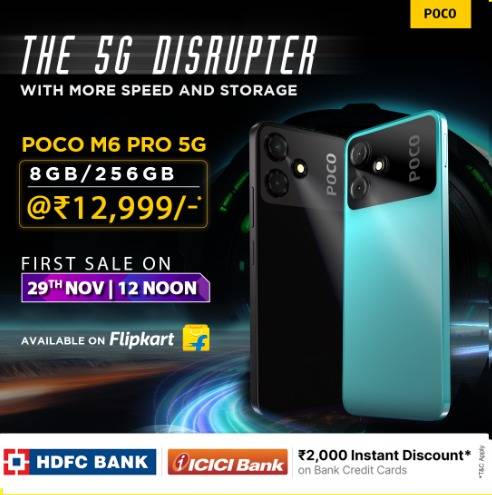 POCO M6 Pro 5G: Enhanced Variant Launches in India 2 POCO M6 Pro 5G: Enhanced Variant Launches in India