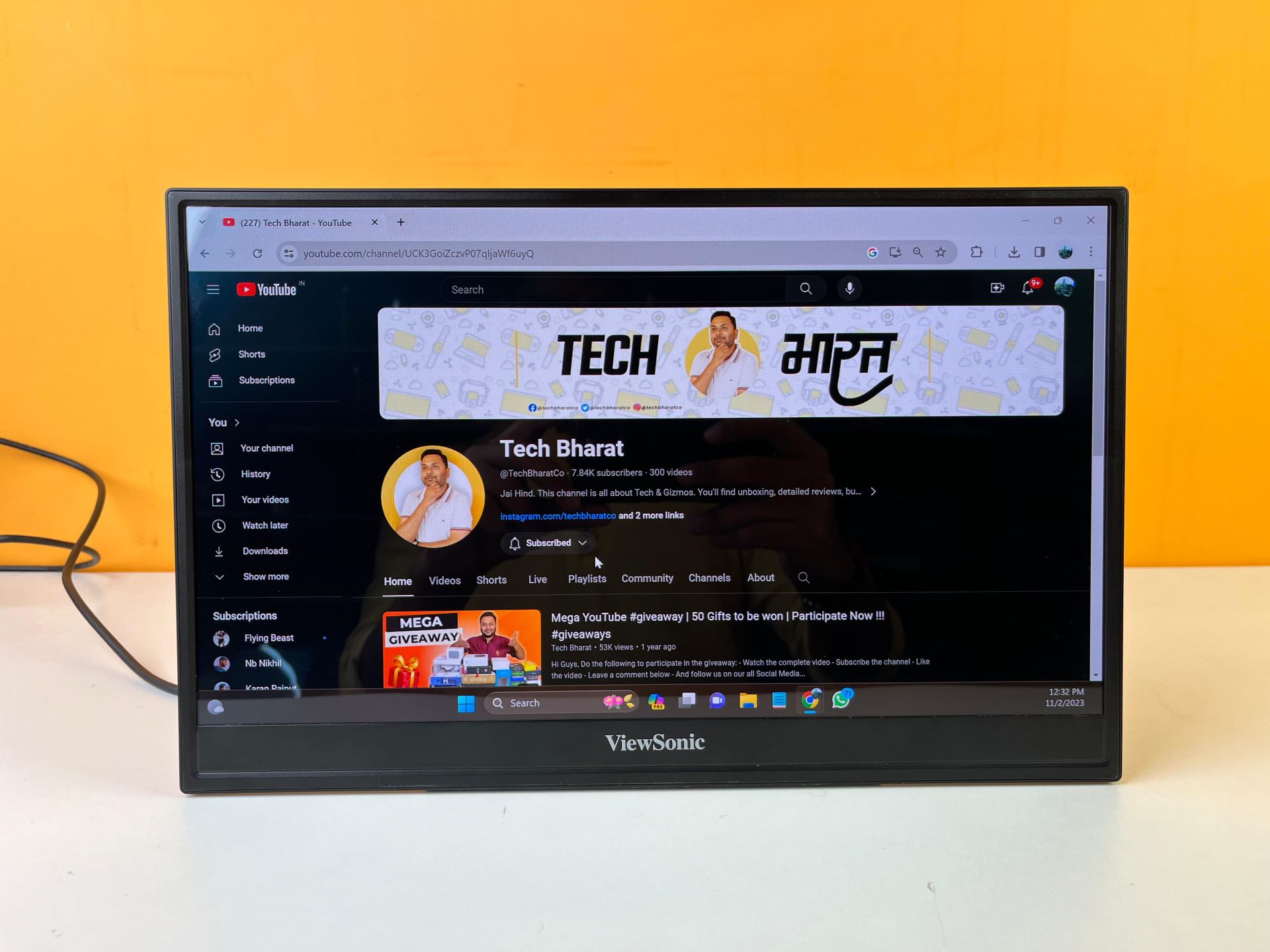 ViewSonic VP16-Oled Portable Monitor Review